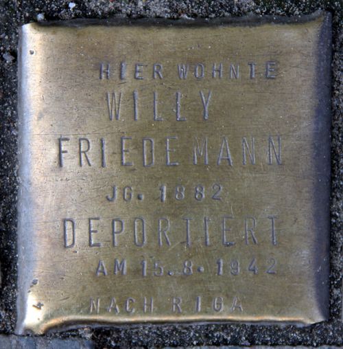 Stolpersteine Oranienstraße 158 #2