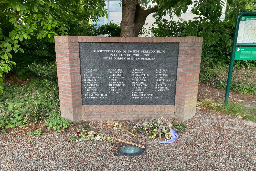 Oorlogsmonument Beek en Ubbergen