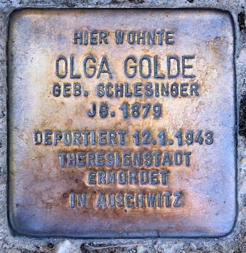 Stolpersteine Waldowallee 9 #4