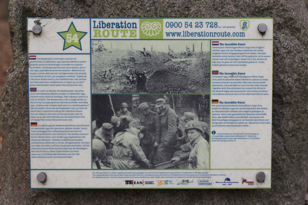 Liberation Route Marker 54 #2