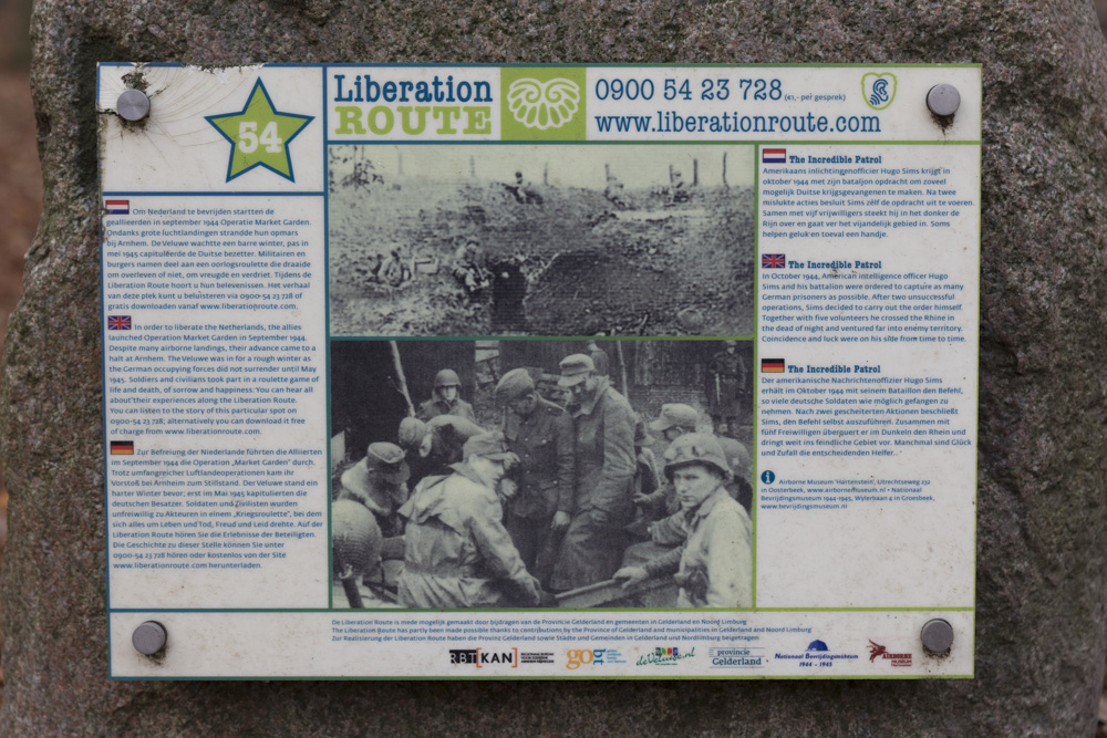 Liberation Route Marker 054: The Incredible Patrol #2