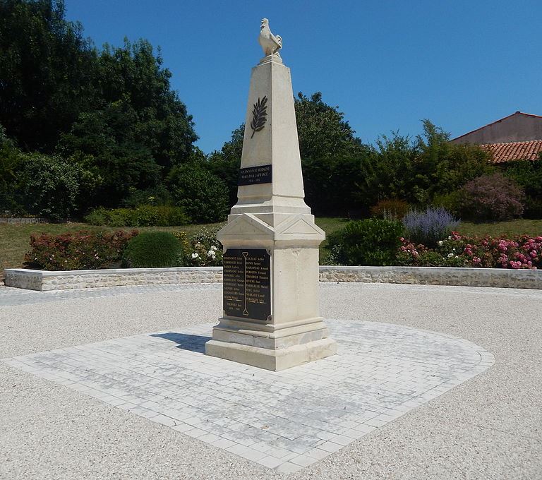 Oorlogsmonument Moragne