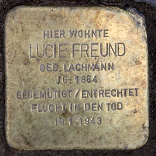 Stolpersteine Bamberger Straße 27 #1
