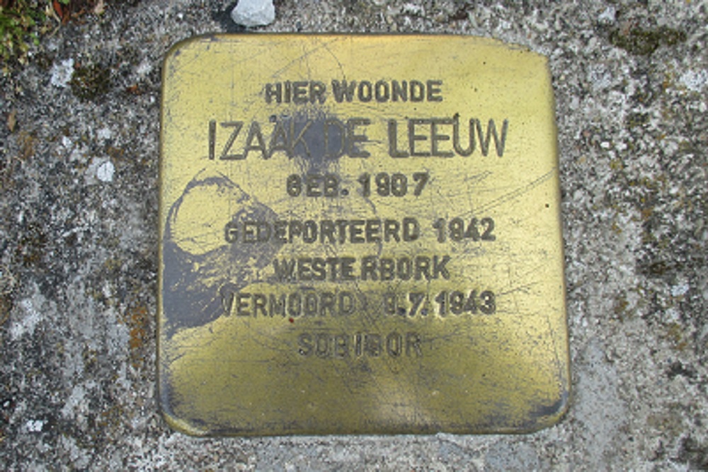 Stolpersteine Feiko Clockstraat 26 #2