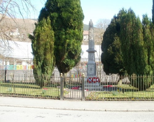 War Memorial Blaenrhondda #1