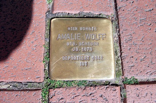 Stolperstein Clemens-August-Strae 17 #1