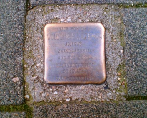 Stumbling Stone Hospeltstraße 42