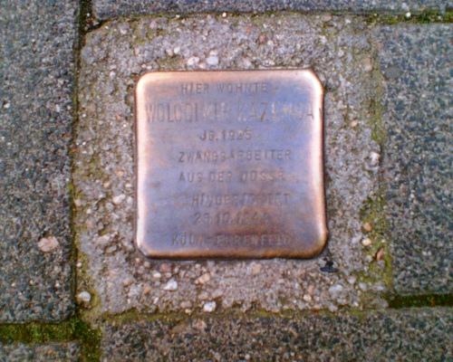 Stolperstein Hospeltstrae 42 #1