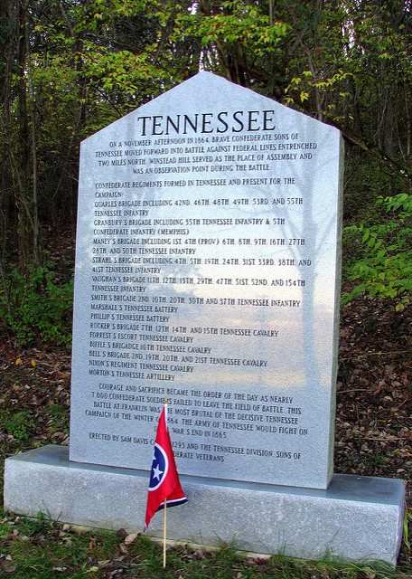 Tennessee State Monument Franklin #1