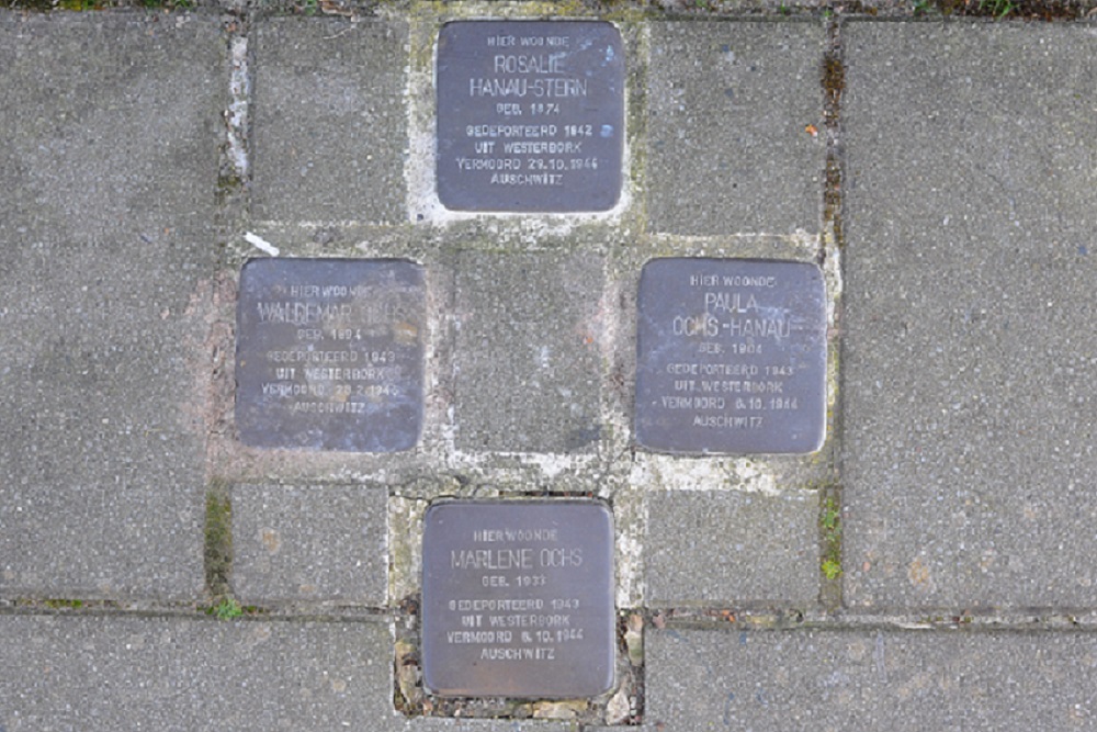 Stolpersteine Alteveerstraat 47 #1