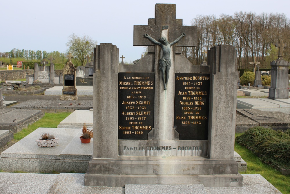 Belgian War Grave Bonnert