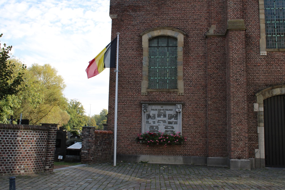 Oorlogsmonument Zwijnaarde 	