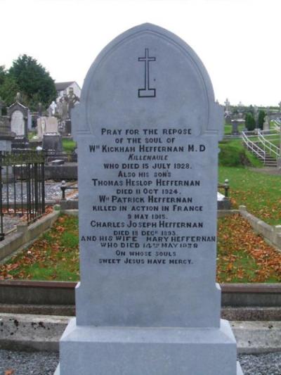 Remembrance Text Roman Catholic Churchyard