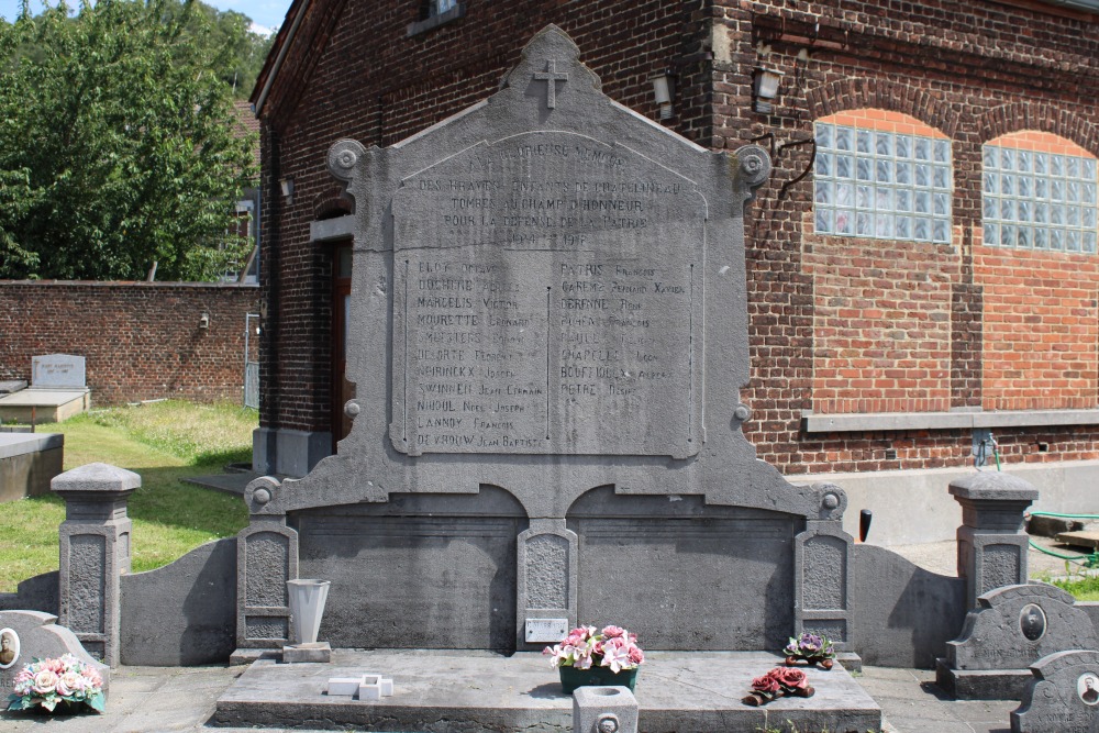 Oorlogsmonument Châtelineau Cimetière du Centre #2