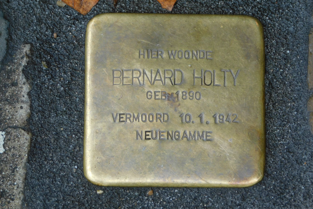 Stolperstein Vissermaas 4 35 #1