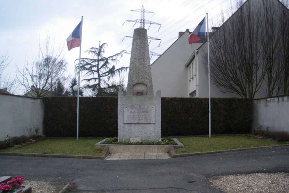 Memorial Killed Across the Seas Igny