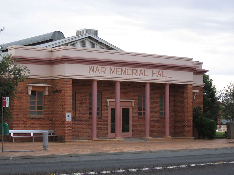 War Memorial Hall Hay #1