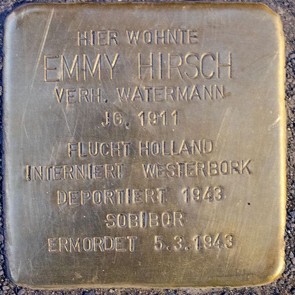 Stolpersteine Peterstrae 23