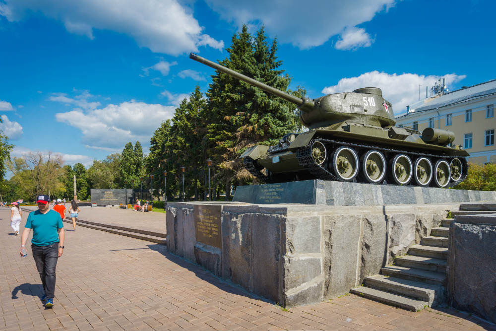 T-34/85 Tank Nizhny Novgorod Kremlin #1