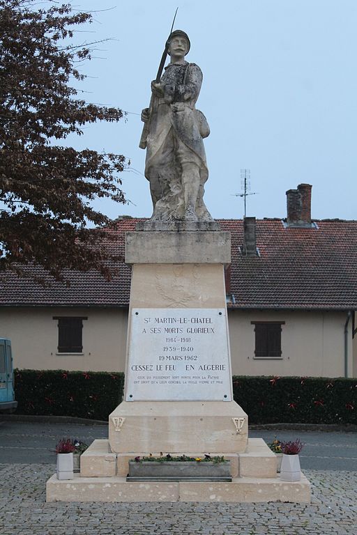 Oorlogsmonument Saint-Martin-le-Chtel