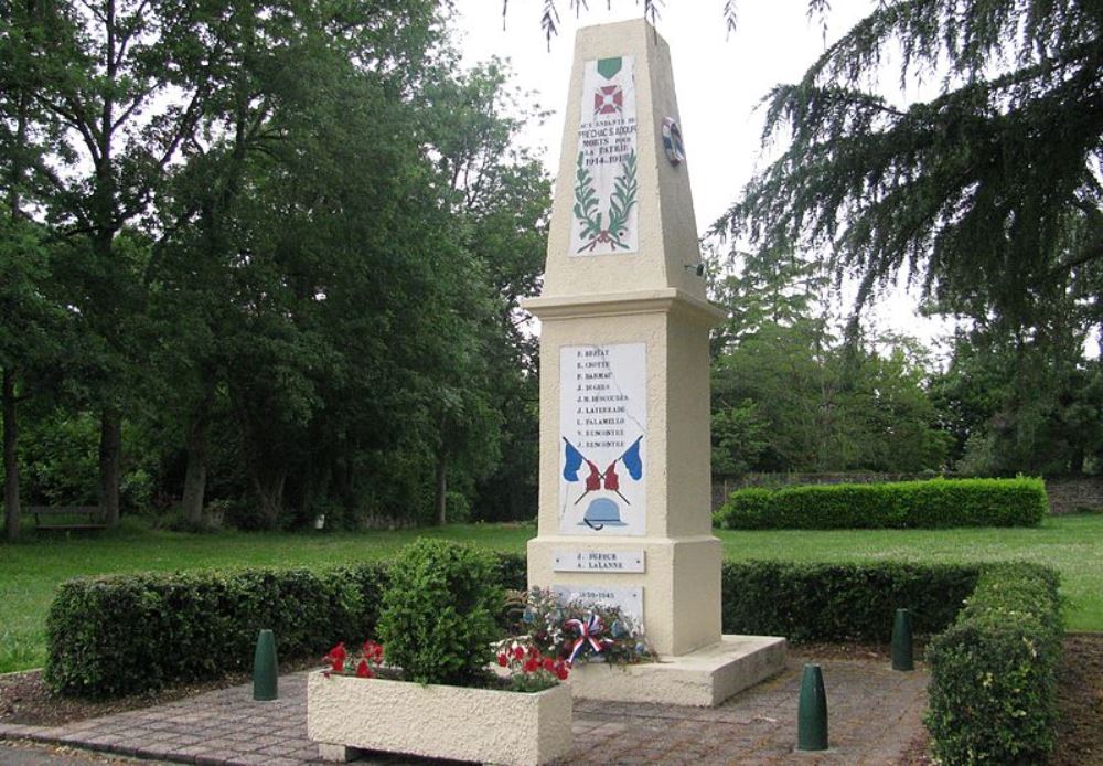 War Memorial Prchac-sur-Adour #1