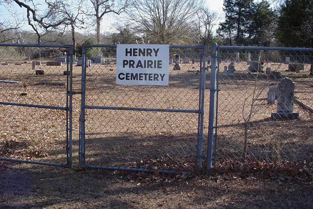 American War Graves Henry Prairie Cemetery #1