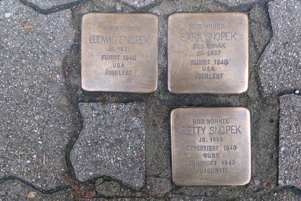 Stolpersteine Rohrbacher Straße 51 #1