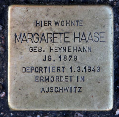 Stumbling Stones Karl-Marx-Straße 100 #3