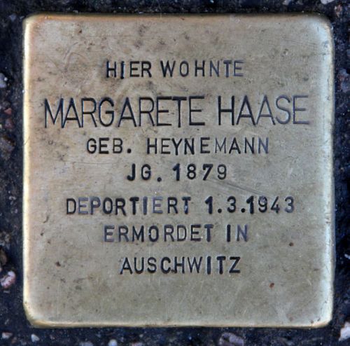 Stolpersteine Karl-Marx-Strae 100 #3