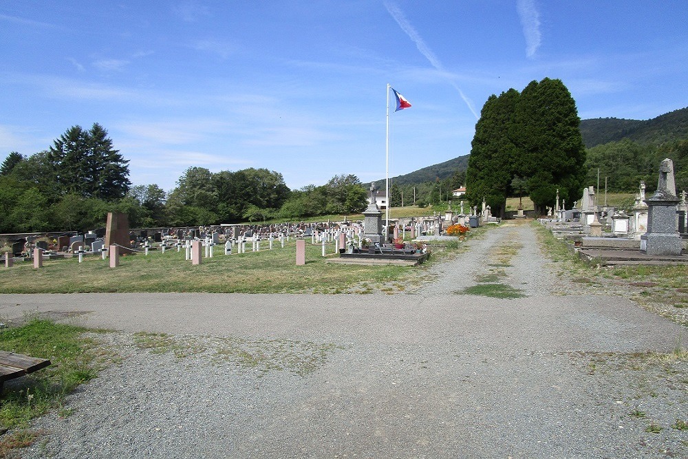 Franse Oorlogsgraven Algemene Begraafplaats Giromagny #1