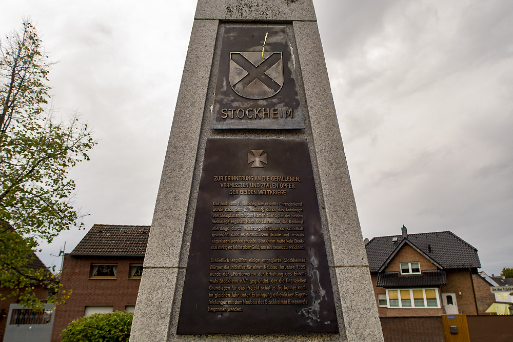 War Memorial Stockheim #2