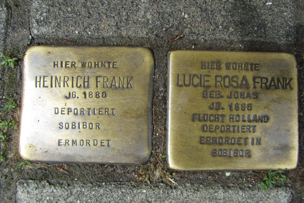 Stolperstein Hansaring 39 #2