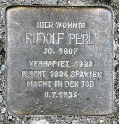 Stolperstein Ludwigkirchstrae 11a