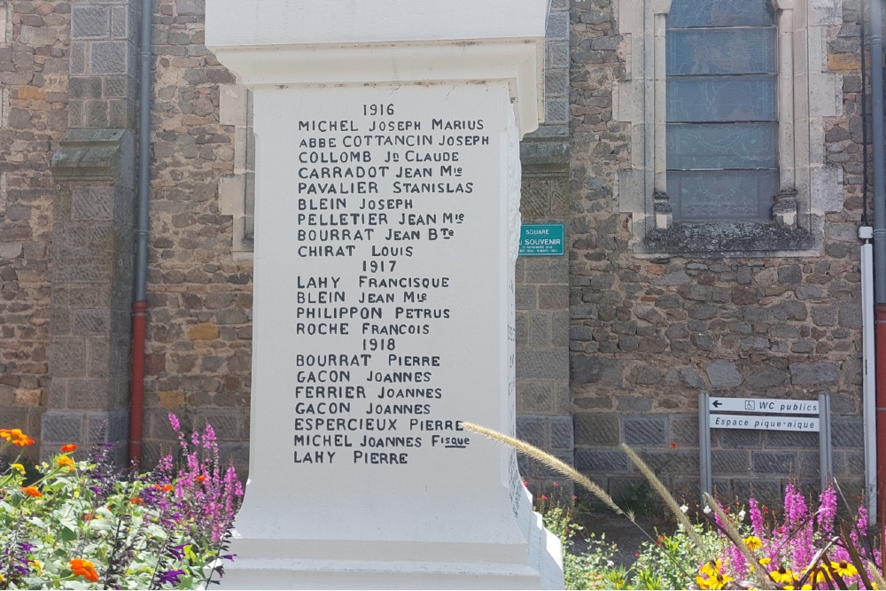 War Memorial Saint-Barthélémy-Lestra #5