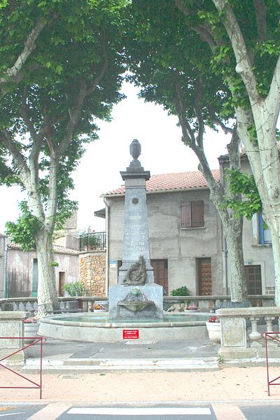 Oorlogsmonument Gabian