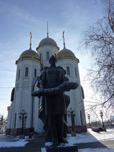 Massagraf Sovjet Soldaten Volgograd #1