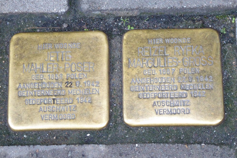 Stolpersteine Kipdorpvest 46