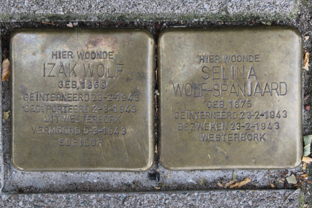 Stolpersteine Oude IJsselstraat 22 #1