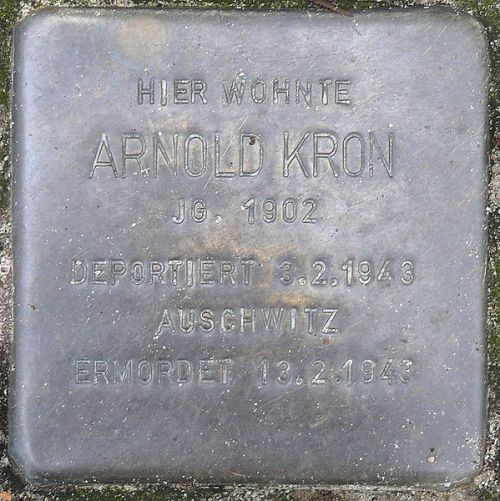 Stolpersteine Kronprinzendamm 11