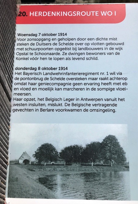 Herdenkingsroute 100 jaar Groote Oorlog - Informatiebord 21 #3