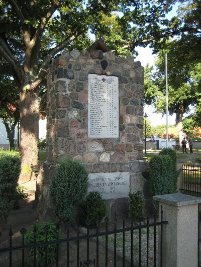 Oorlogsmonument Motzen