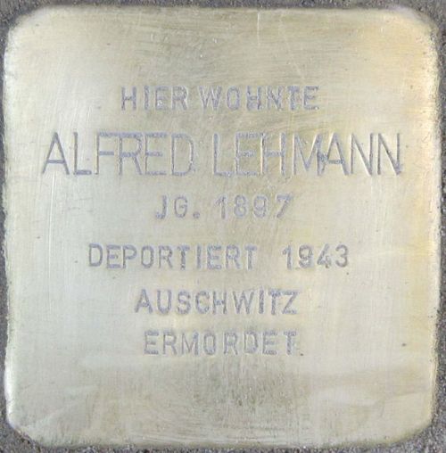 Stolperstein Landauerstrae 27 #1