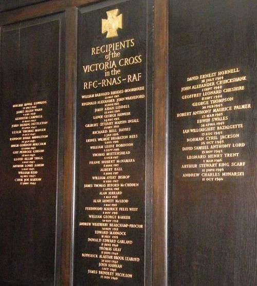 Victoria Cross Monument St. Clement Danes Church