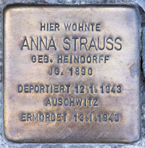 Stolpersteine Robert-Siewert-Strae 44 #1