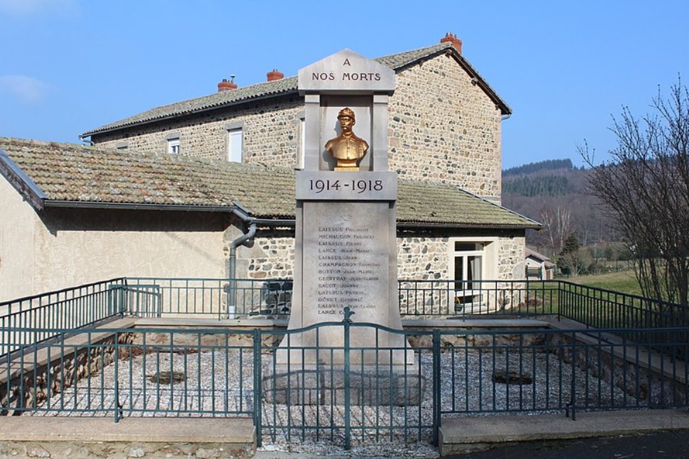 Monument Eerste Wereldoorlog Avenas #1