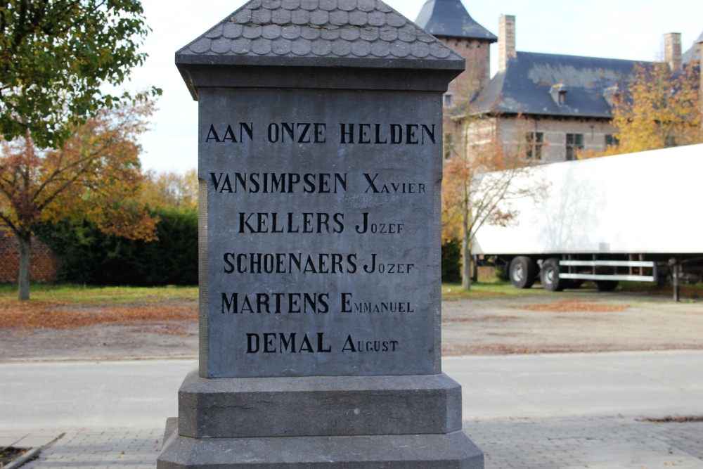 Oorlogsmonument Rijkel #4