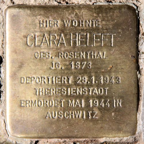 Stolpersteine Damaschkestrae 23