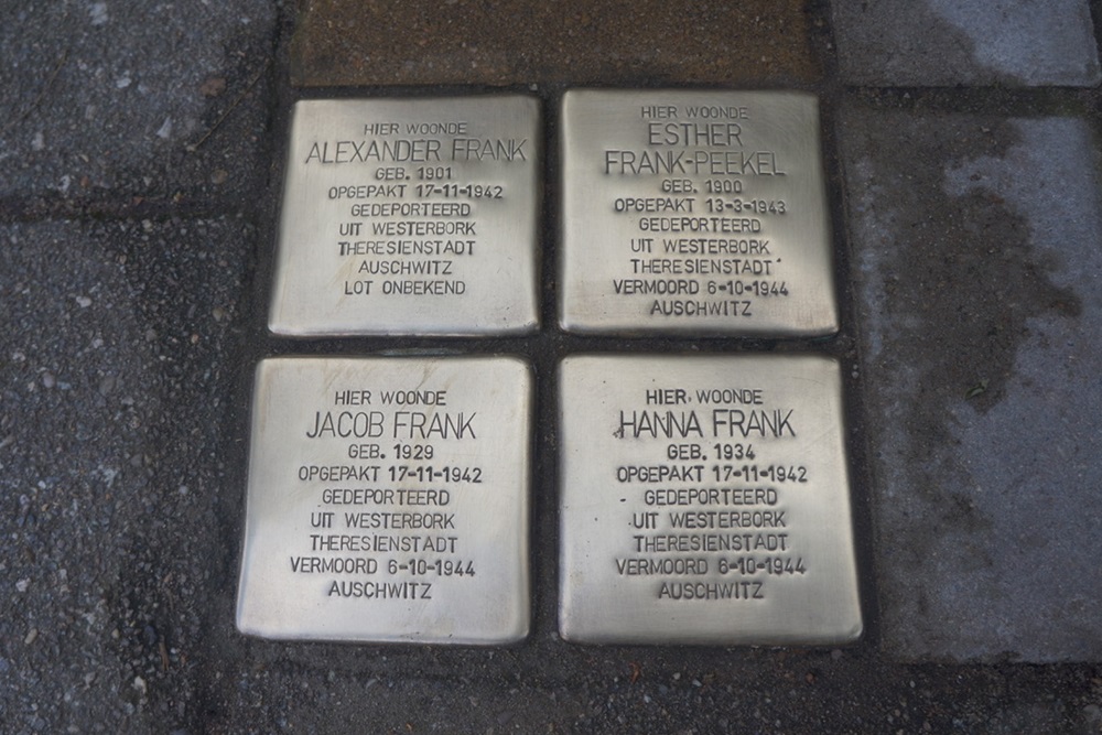 Stolpersteine Leeuwstraat 39 #1