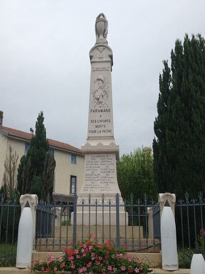 Oorlogsmonument Faramans #1