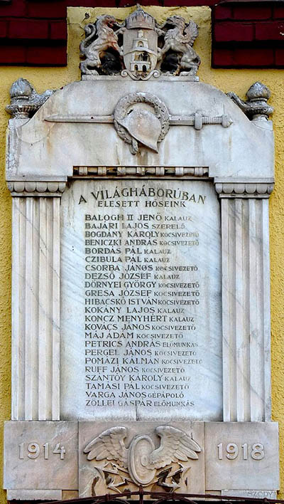 Memorial Heroes Angyalföld Tram-depot #1